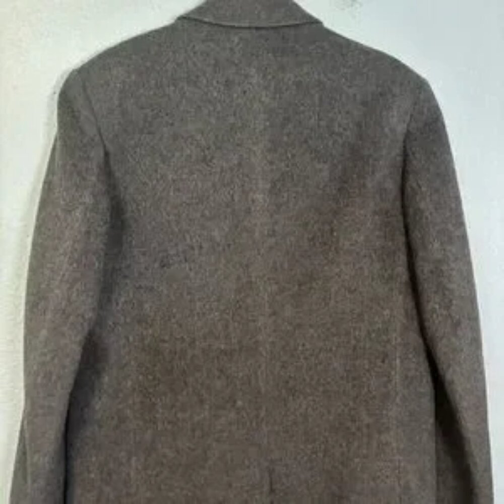 Kuppenheimer Men's Grey Wool Cashmere Long Overcoat - Picture 3 of 10